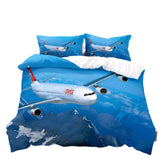 ✈️Sky-High Dreams! Airplane Bedding Set for Little Pilots - ThiGui